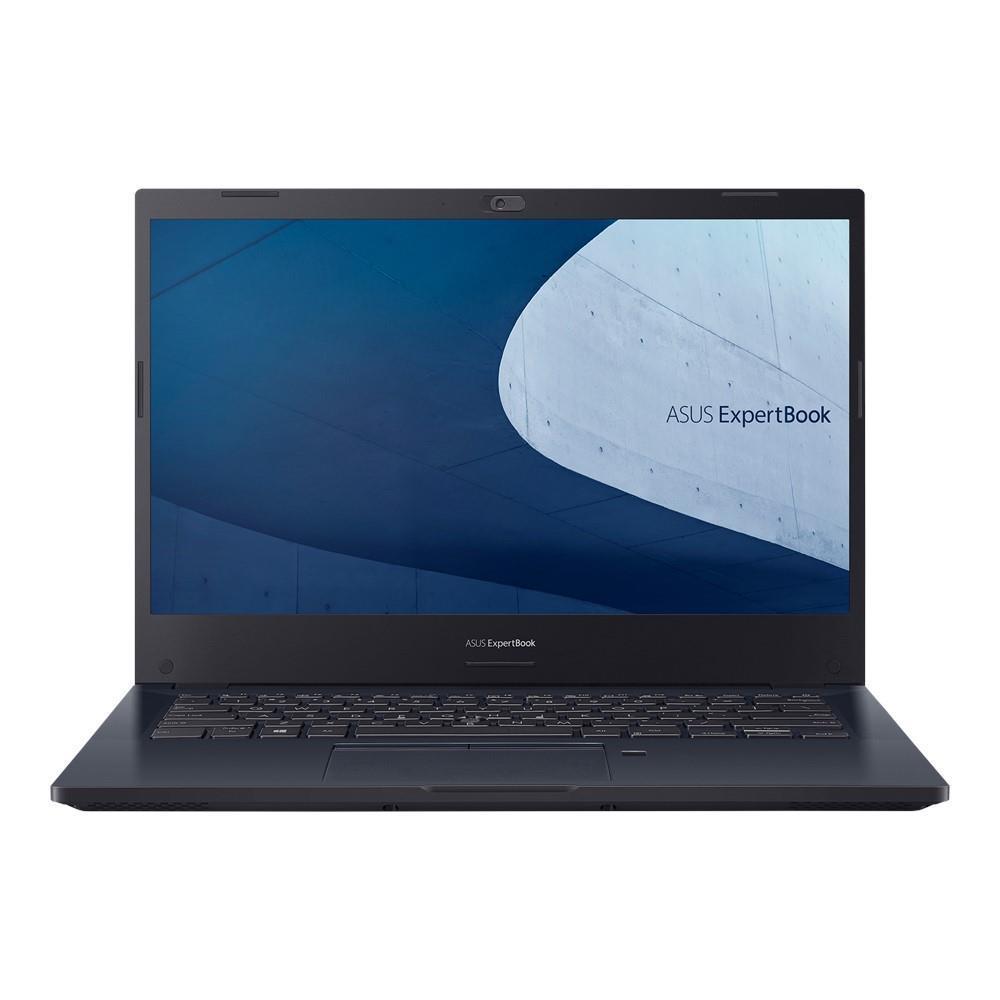 Asus ExpertBook P2451FB 14-inch laptop with Intel i7 processor, showcasing its sleek design and FHD display.